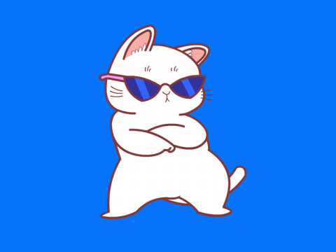 Танцующий котик